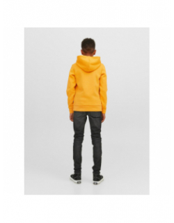 Sweat à capuche logo hood classics jaune enfant - Jack & Jones