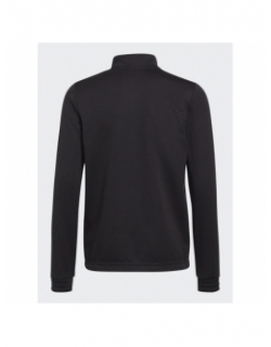 Sweat de football 1/4 zip ent22 training noir garçon - Adidas