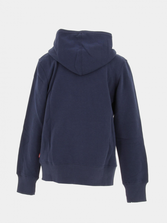 Sweat à capuche full zip bleu enfant - Levi's