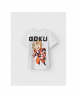 T-shirt javis dragonball goku blanc enfant - Name It