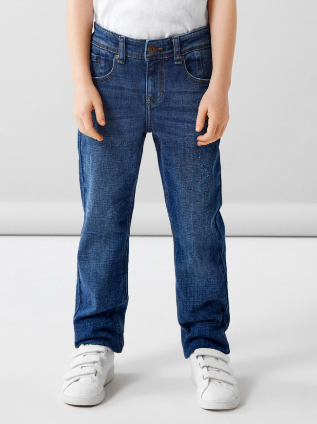 Jean regular ajustable 2520 bleu enfant - Name It