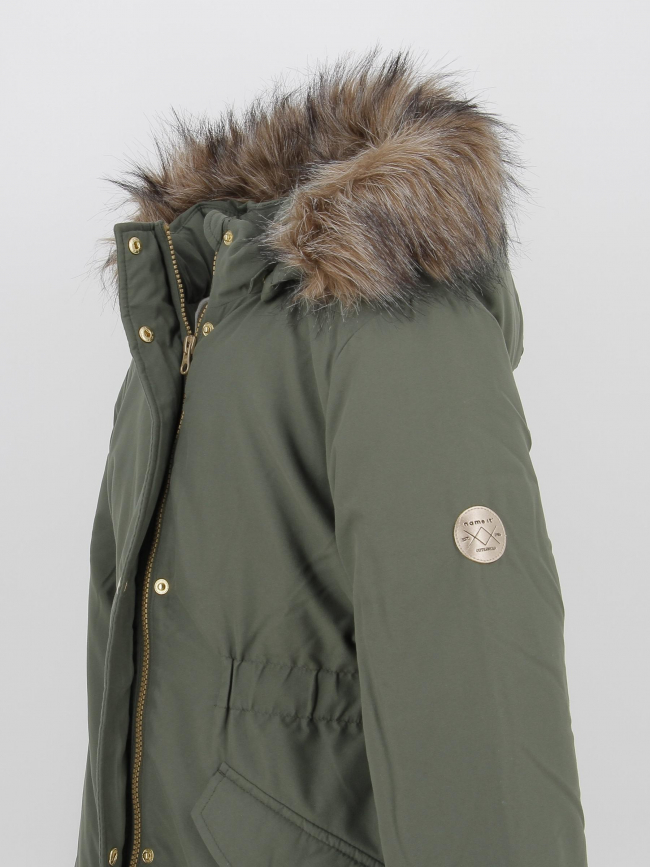 Blouson parka marlin kaki fille - Name It