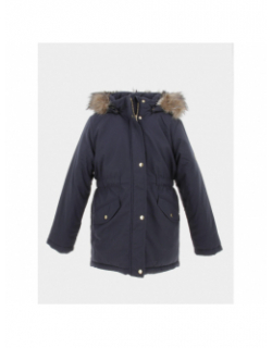 Blouson parka marlin bleu marine fille - Name It