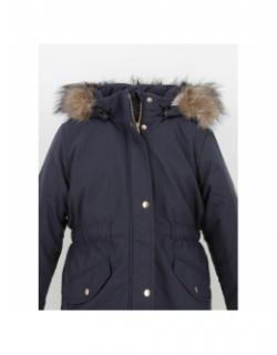 Blouson parka marlin bleu marine fille - Name It