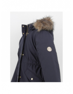 Blouson parka marlin bleu marine fille - Name It