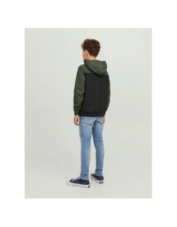 Veste légère rush blocking bomber noir garçon - Jack & Jones