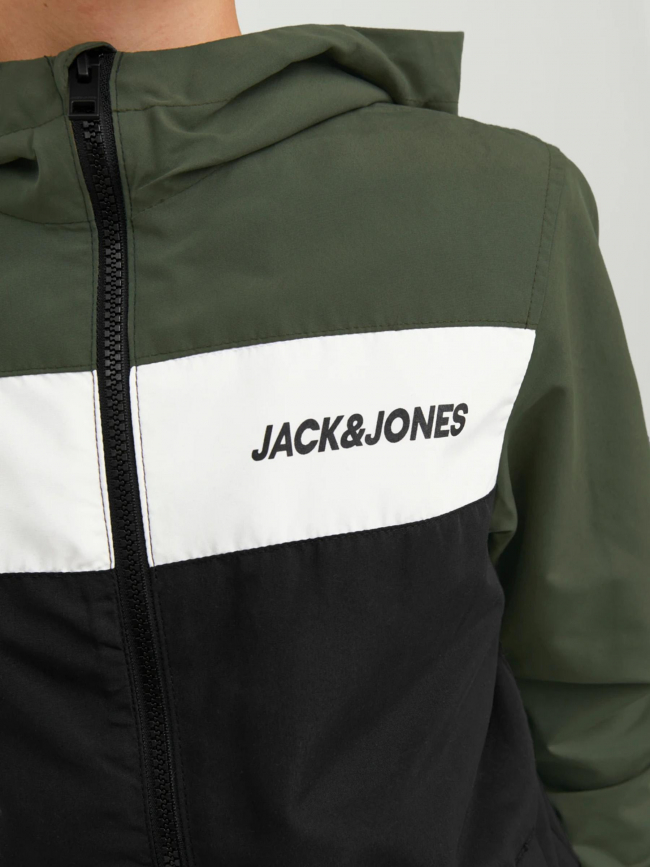 Veste légère rush blocking bomber noir garçon - Jack & Jones