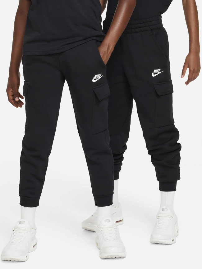 Jogging style cargo nsw club noir garçon - Nike