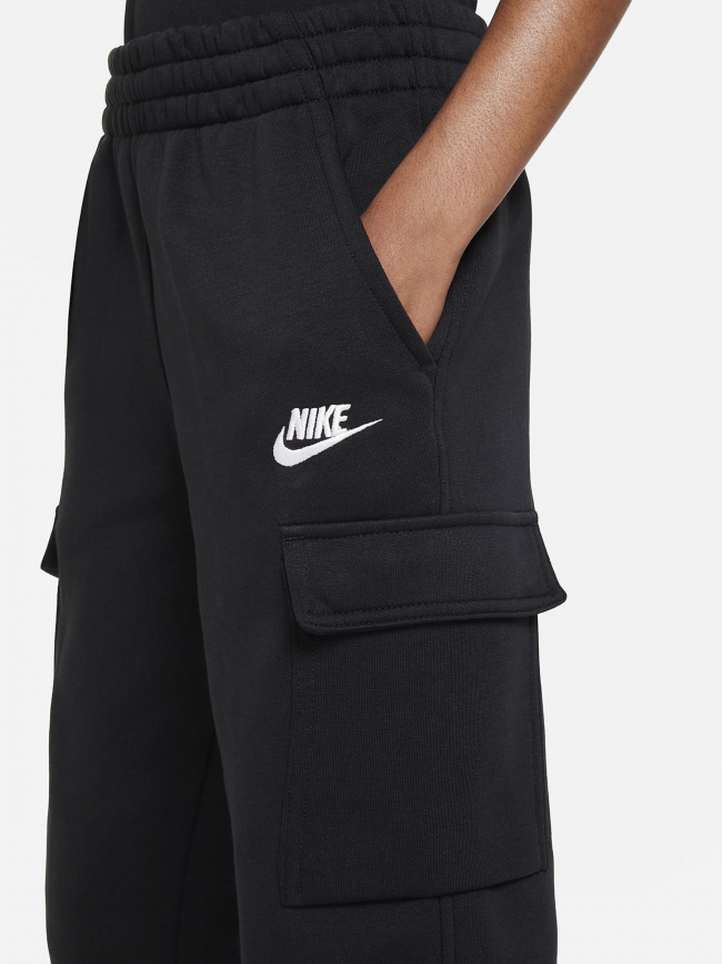 Jogging style cargo nsw club noir garçon - Nike