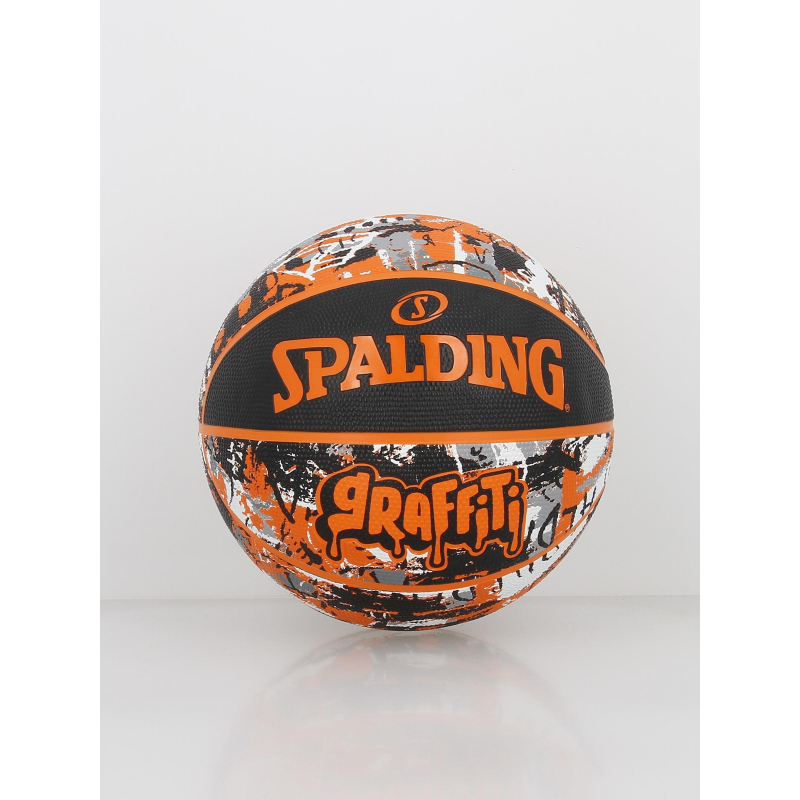 Ballon de basketball graffiti sz5 orange - Spalding