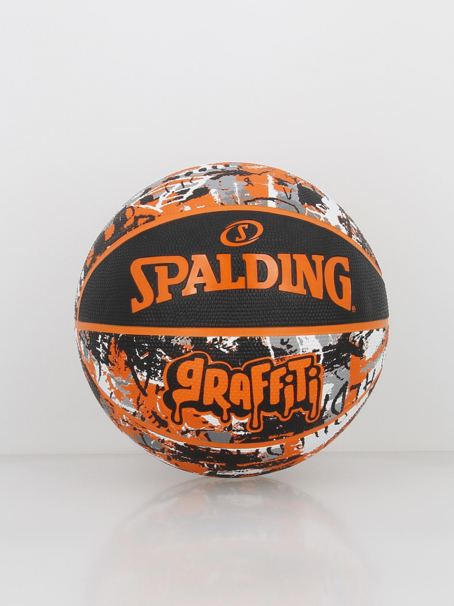 Ballon de basketball graffiti sz5 orange - Spalding