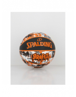 Ballon de basketball graffiti sz5 orange - Spalding