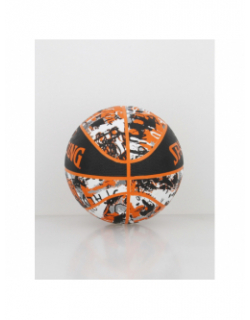 Ballon de basketball graffiti sz5 orange - Spalding