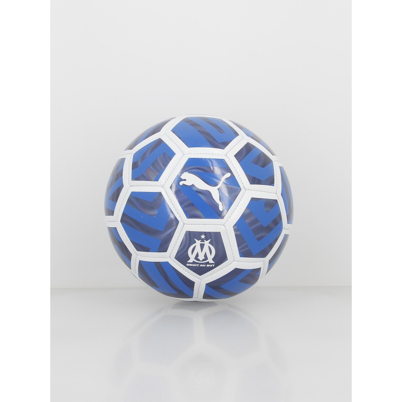 Ballon de football OM fan holographique bleu - Puma