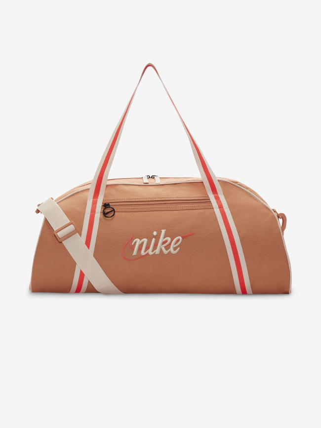 Sac de sport gym club retro marron clair femme - Nike