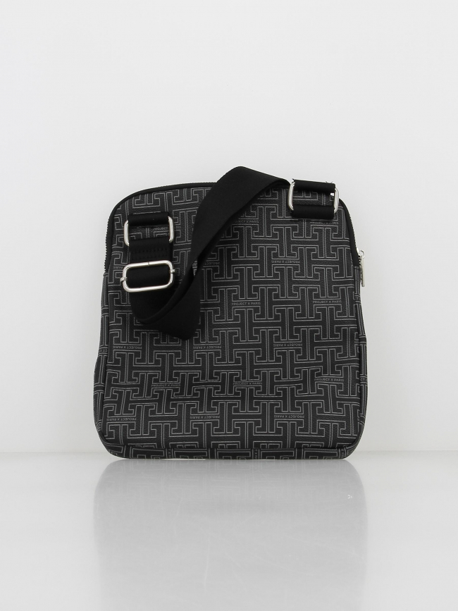 Sacoche maxi monogram gris noir homme - Project X Paris