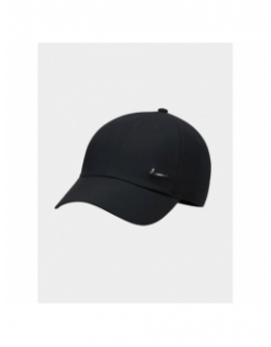 Casquette club cap logo argenté noir - Nike