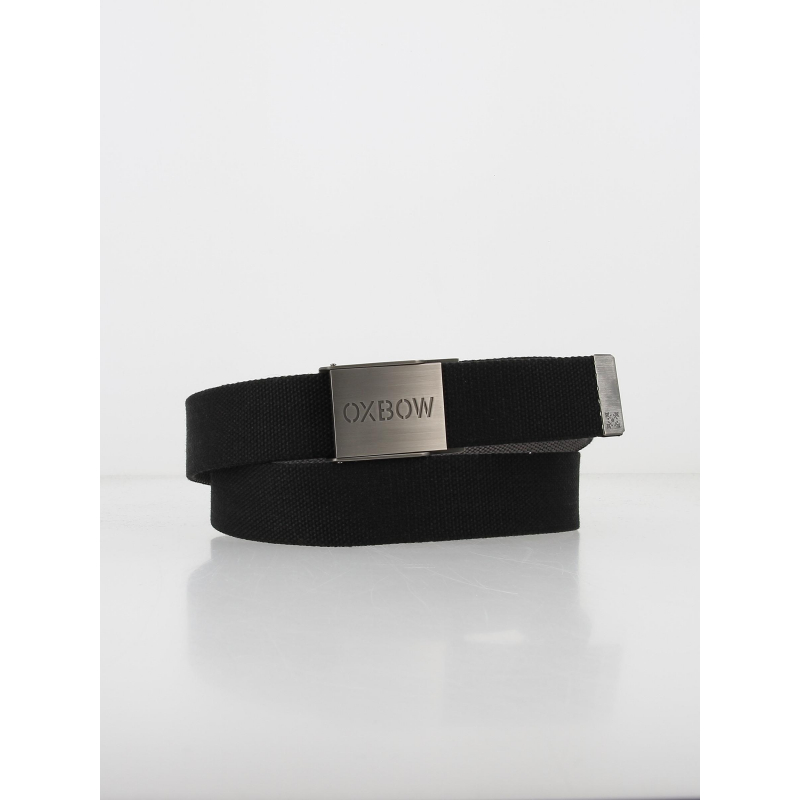 Ceinture sangle reversible gris/noir homme - Oxbow