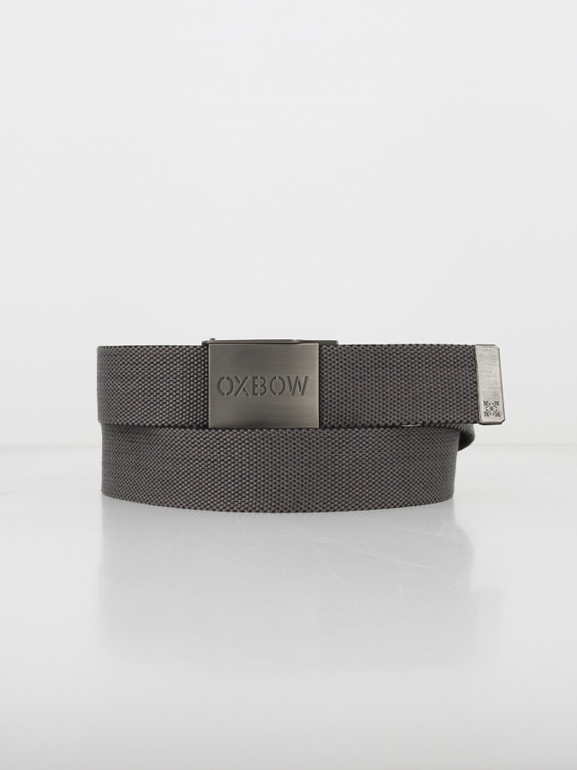 Ceinture sangle reversible gris/noir homme - Oxbow