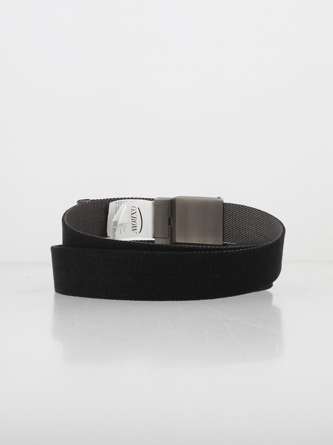 Ceinture sangle reversible gris/noir homme - Oxbow