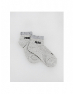 Pack de 2 paires de chaussettes new heritage gris - Puma