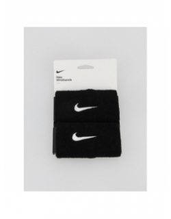 Bandeaux de poignet tennis swoosh doublewide noir - Nike