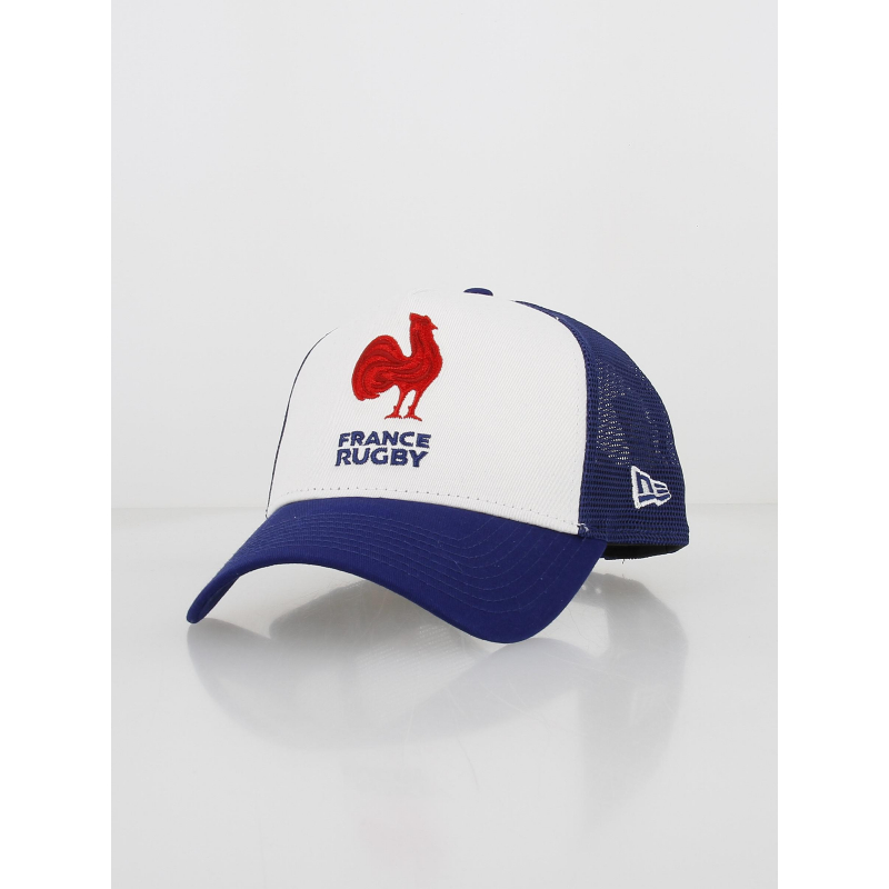 Casquette essential trucker france rugby bleu homme - New Era