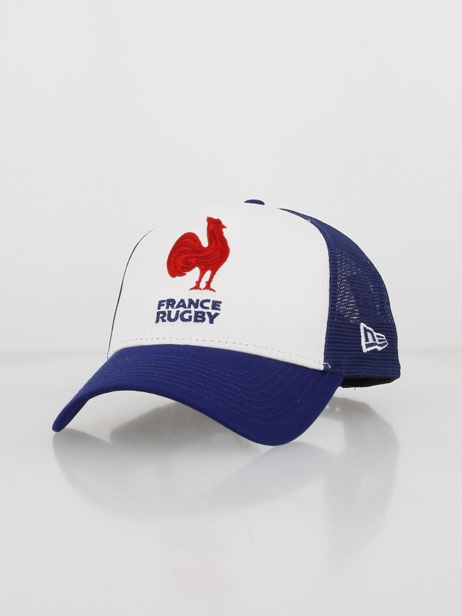 Casquette essential trucker france rugby bleu homme - New Era