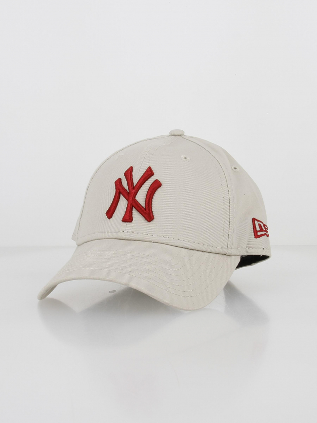 Casquette league essential 9forty rouge beige homme - New Era