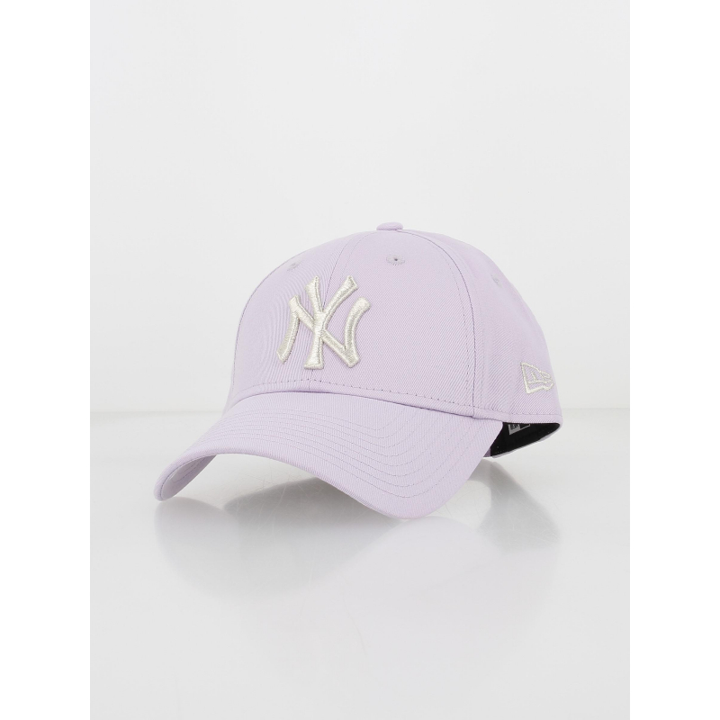 Casquette metallic logo 9forty pastel violet femme - New Era