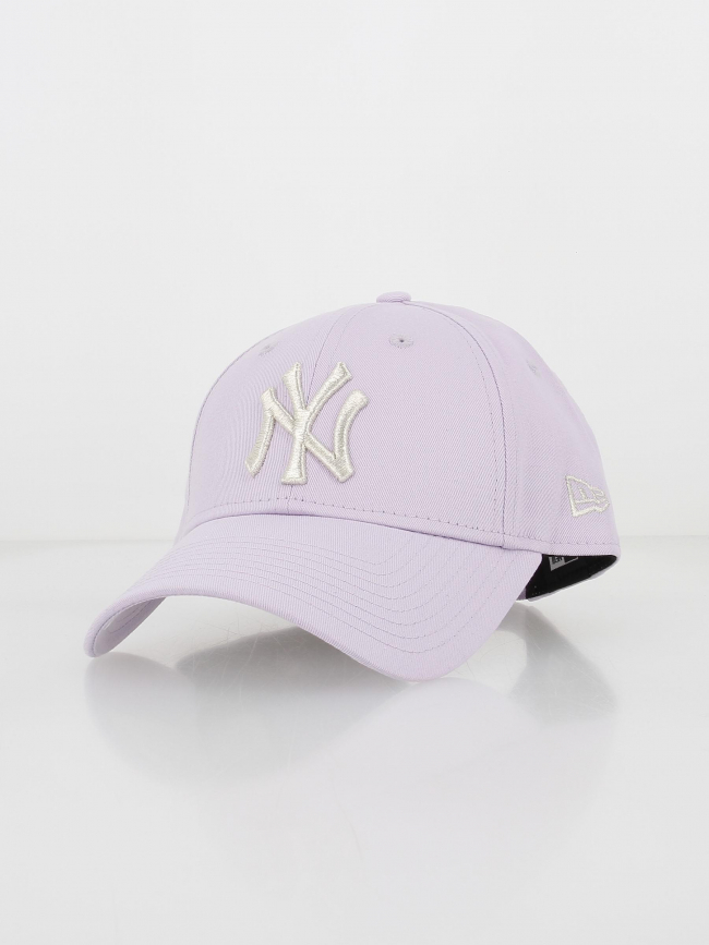 Casquette metallic logo 9forty pastel violet femme - New Era