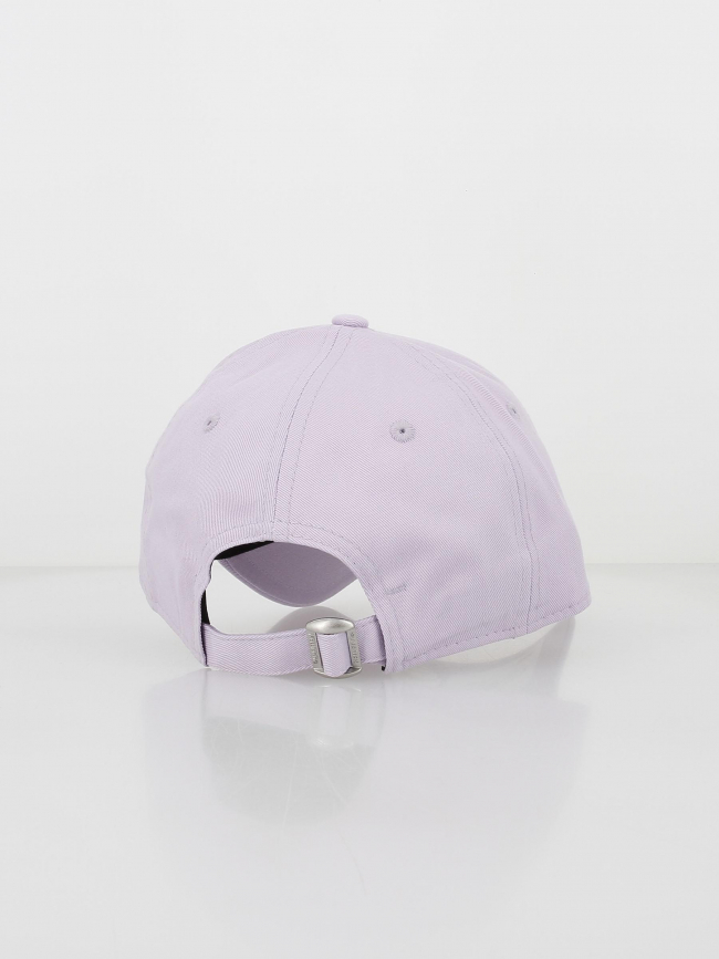 Casquette metallic logo 9forty pastel violet femme - New Era