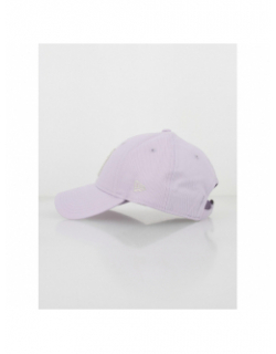 Casquette metallic logo 9forty pastel violet femme - New Era