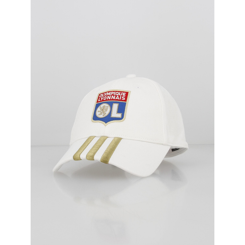 Casquette Olympique Lyonnais doré blanc homme - Adidas