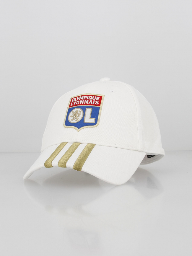 Casquette Olympique Lyonnais doré blanc homme - Adidas