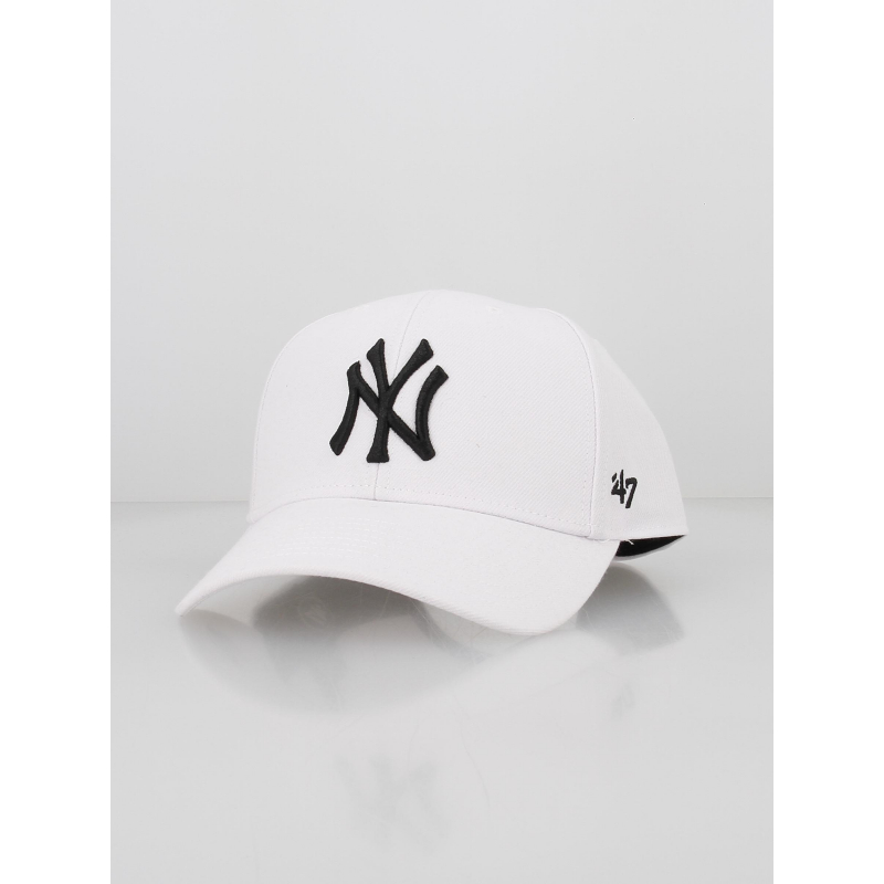 Casquette yankees snapback blanc - 47 Brand