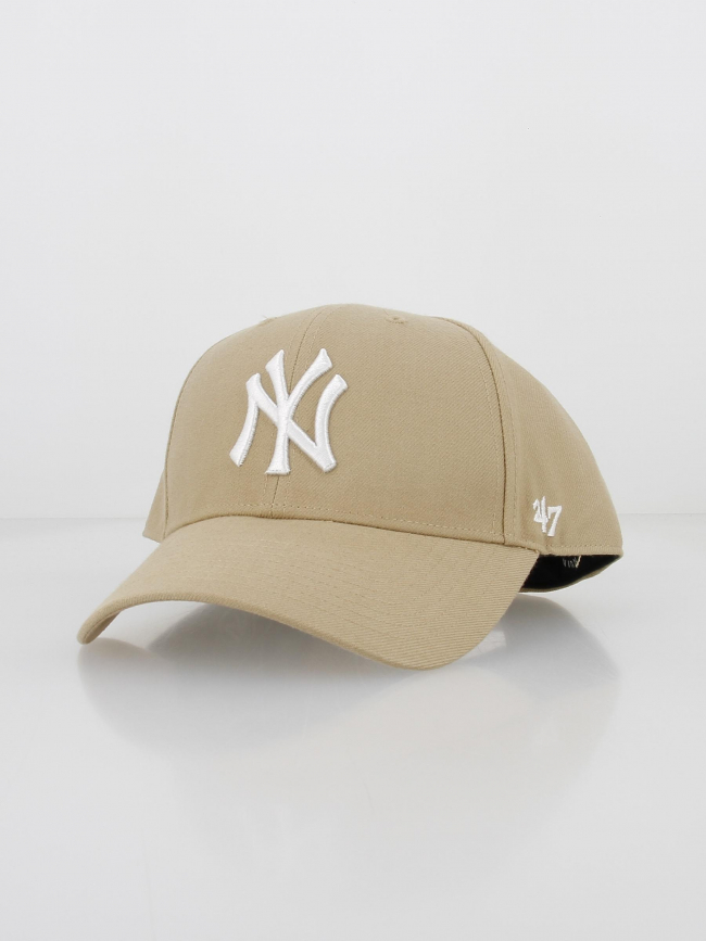 Casquette yankees snapback beige - 47 Brand