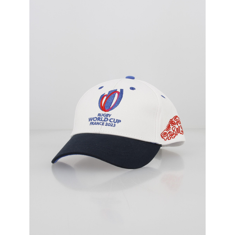 Casquette rugby france 2023 blanc enfant - Holiprom