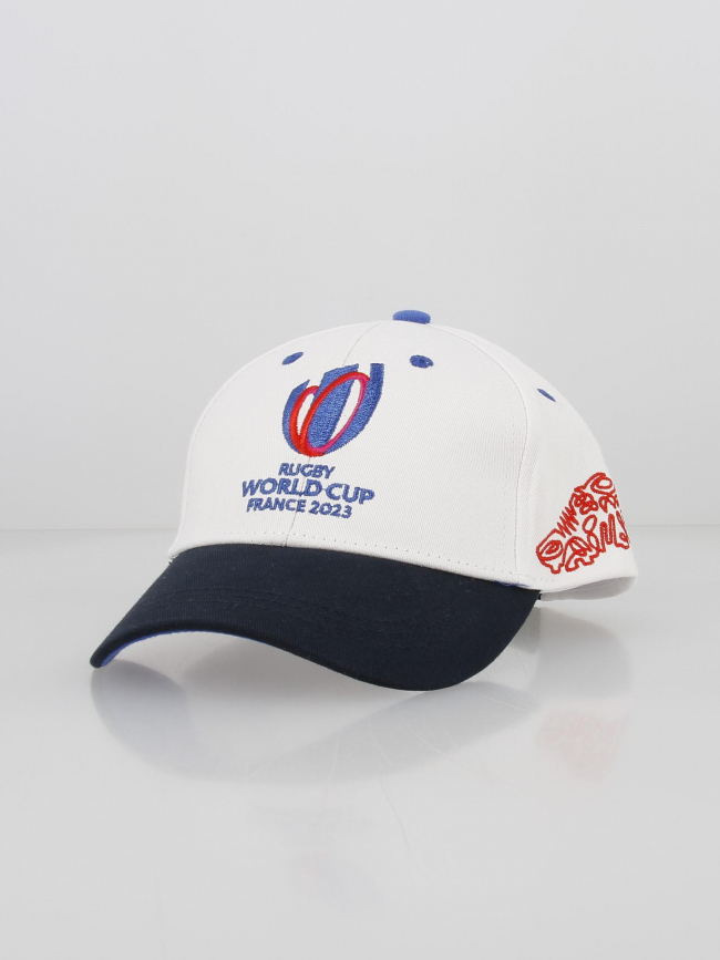 Casquette rugby france 2023 blanc enfant - Holiprom