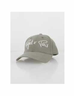 Casquette logo brodé signature vert homme - Project X Paris