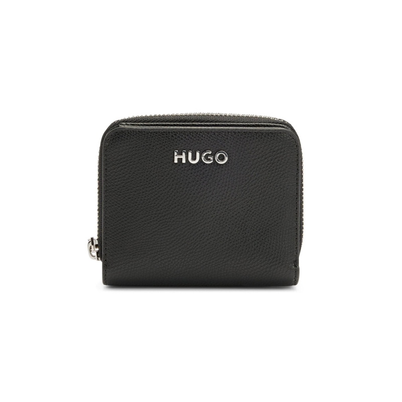 Portefeuille simili cuir chris noir femme - Hugo