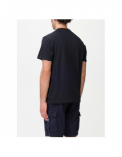 T-shirt uni logo salis noir homme - Napapijri