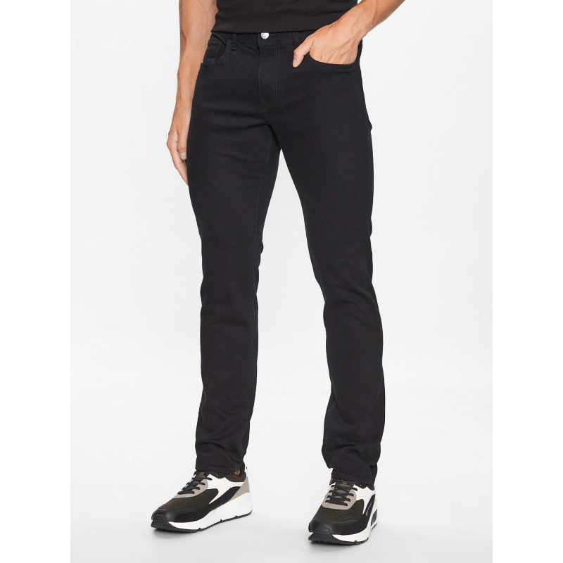 Jean slim uni 5 poches noir homme - Armani Exchange