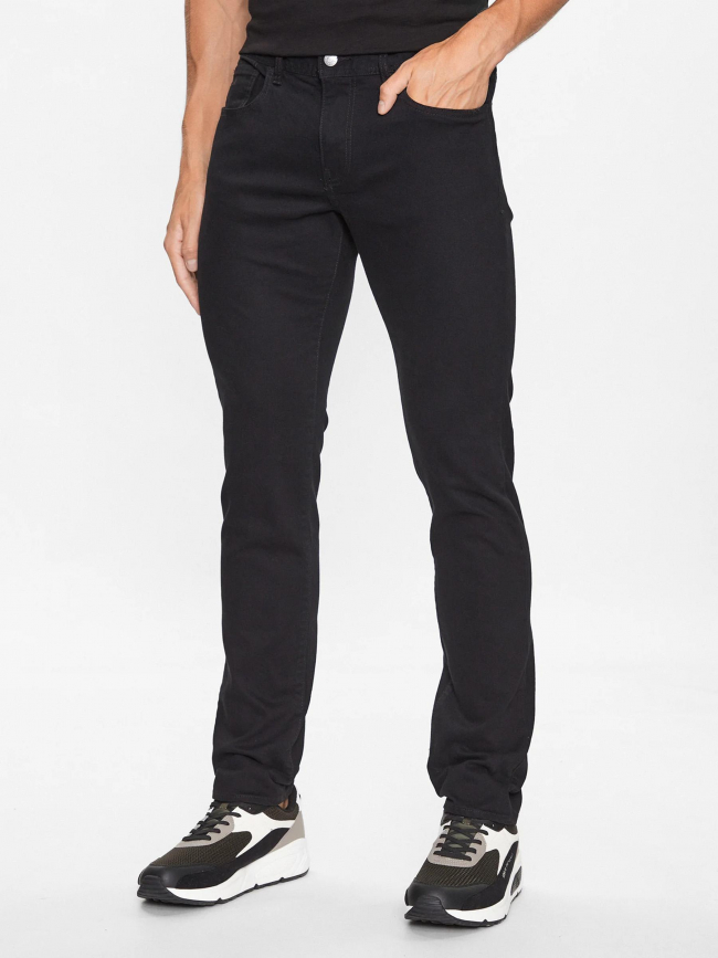 Jean slim uni 5 poches noir homme - Armani Exchange