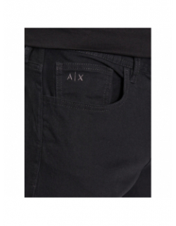 Jean slim uni 5 poches noir homme - Armani Exchange