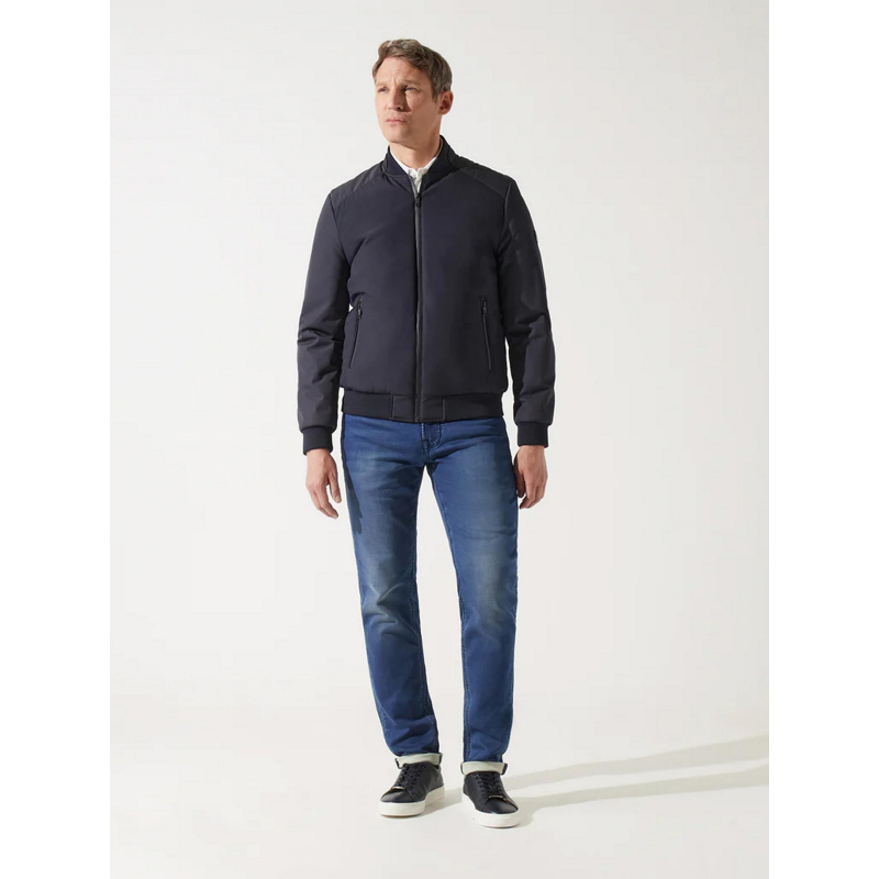 Blouson teddy mara bleu marine homme - Izac