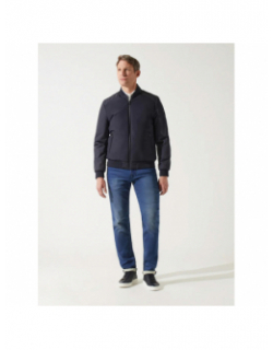 Blouson teddy mara bleu marine homme - Izac