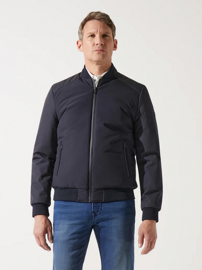 Blouson teddy mara bleu marine homme - Izac