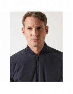 Blouson teddy mara bleu marine homme - Izac