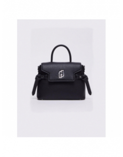 Sac bandoulière handle nyura noir femme - Liu Jo